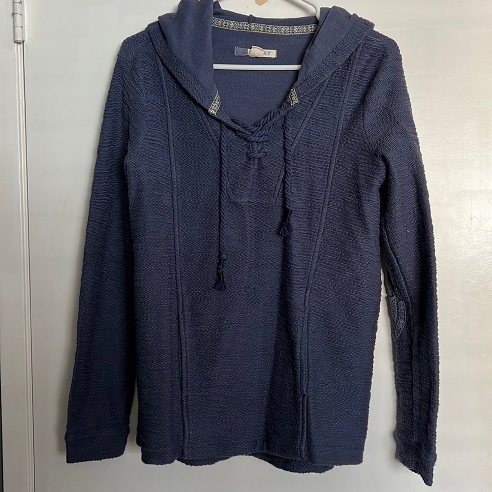 Roxy-Pull over hooded sweatshirt